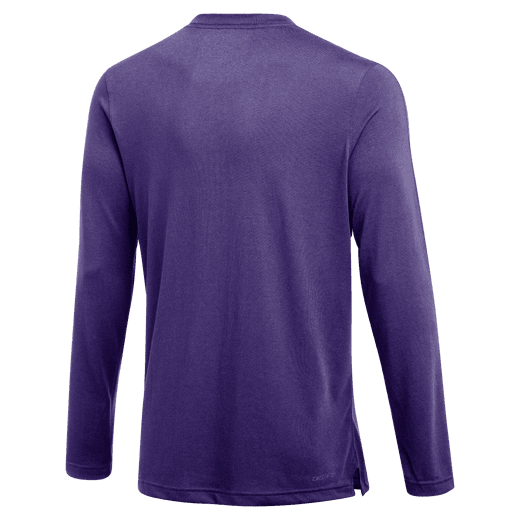 Purple long sleeve dri top fit