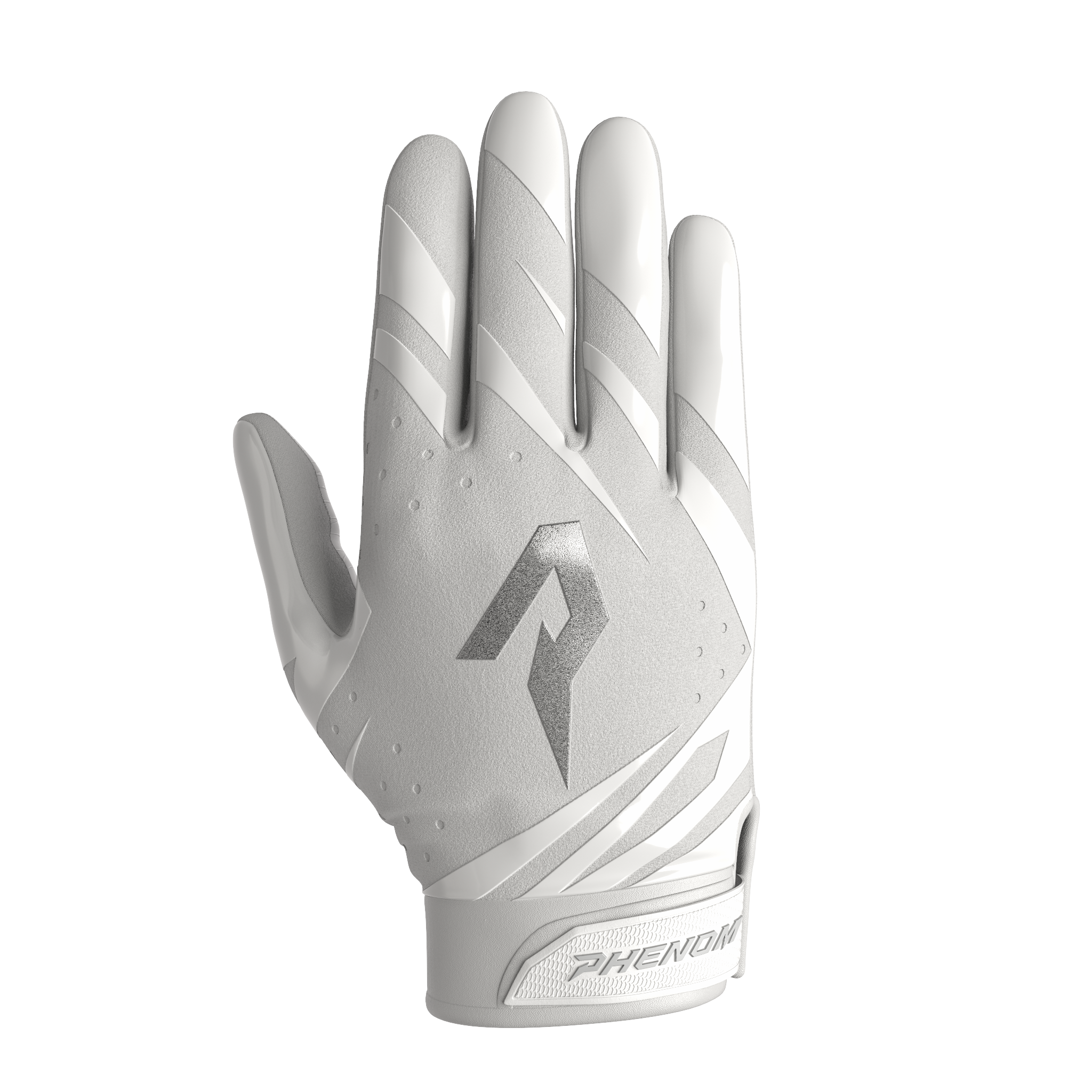 phenom elite handschuhe Phenom Elite Youth VPS5 Football Gloves, Medium, White