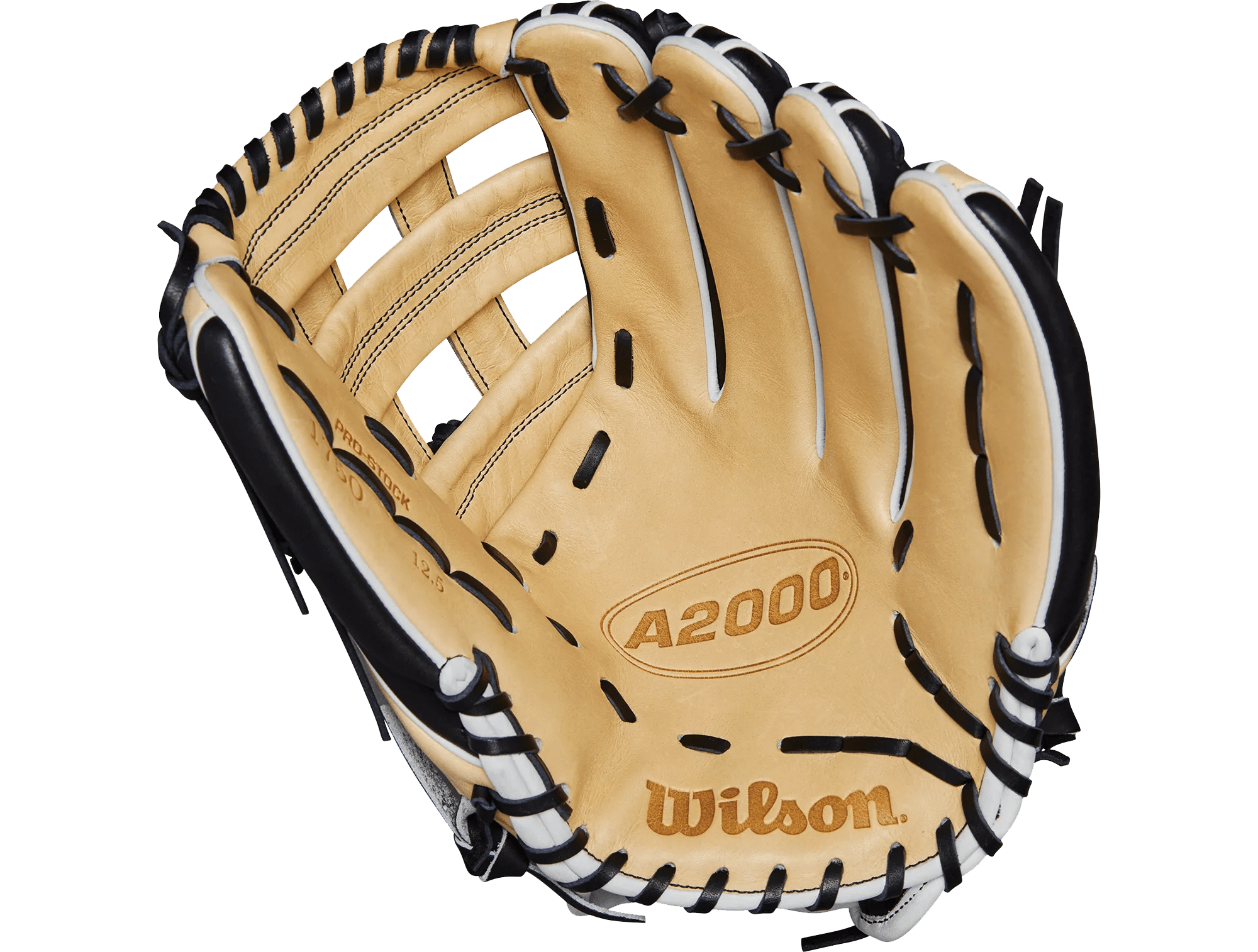 2024 Wilson A2000 1750 12.5" Outfield Baseball Glove: WBW101393125