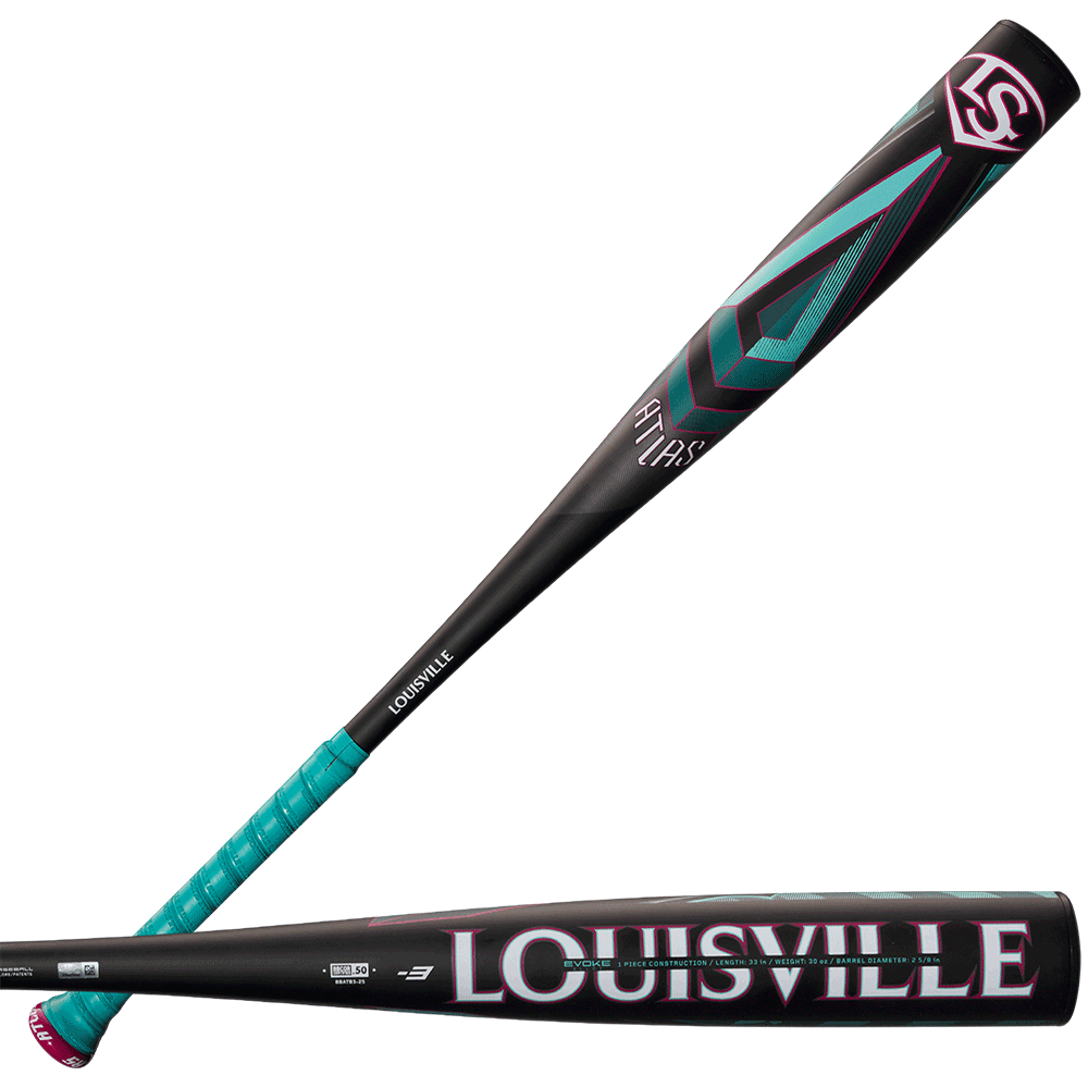 Bate de béisbol Louisville Slugger Atlas (-3) BBCOR 2025 – Midway Sports Bate de béisbol Louisville Slugger Atlas (-3) BBCOR 2025 – Midway Sports
