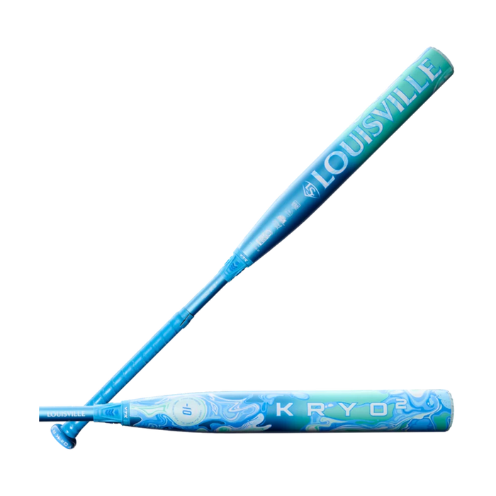 2027 Louisville 2027 Slugger Kryo2 (-10) Fastpitch Softball Bat blue color