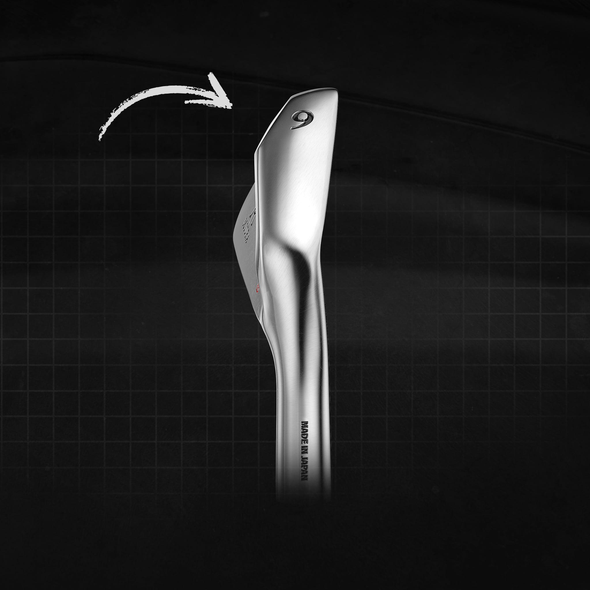 Miura KM-700 - Chrome Iron-Club Head Only