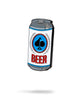 Marcador de bola de lata de cerveza
