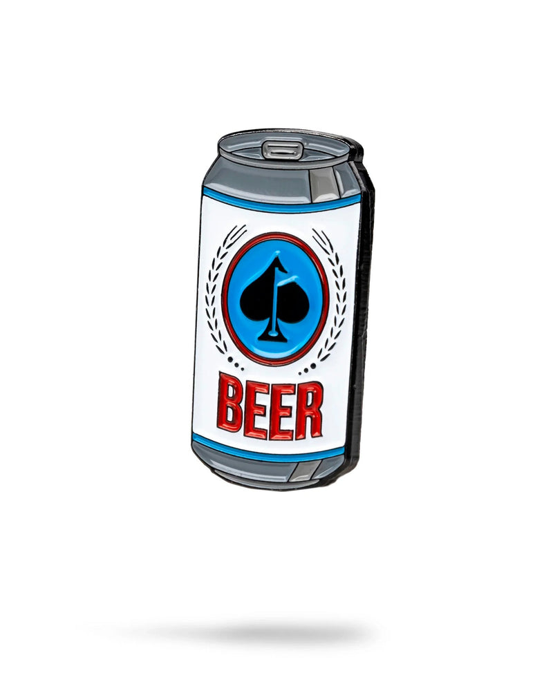 Marcador de bola de lata de cerveza