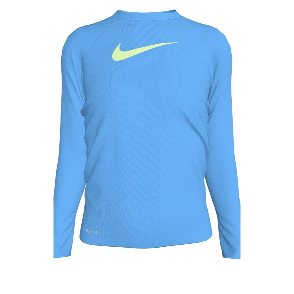 Nike Swim Girls Swoosh Long Sleeve Hydroguard
