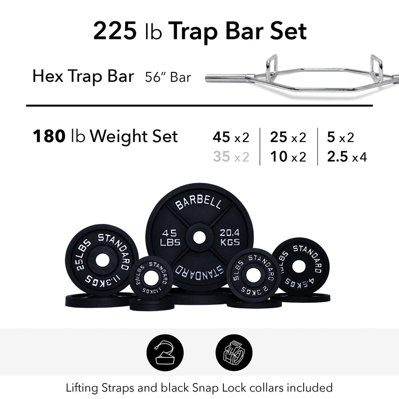 Juegos de barras de trampa hexagonales 