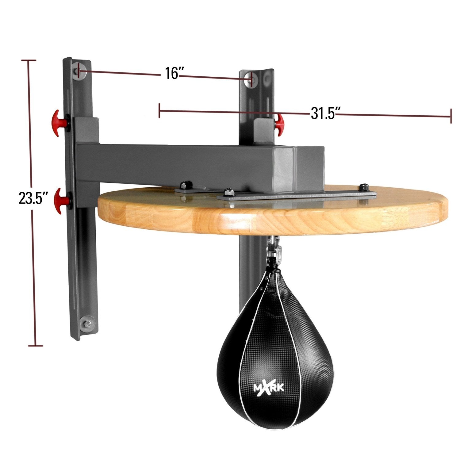 Professional Speed Bag Platform with Chain Swivel for MMA and Boxing