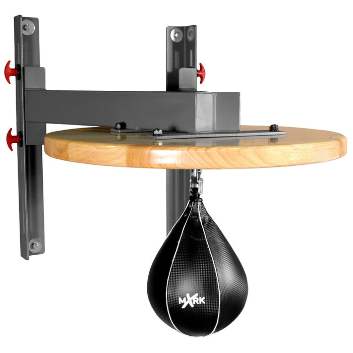Plataforma profesional para saco de velocidad con cadena giratoria para MMA y boxeo