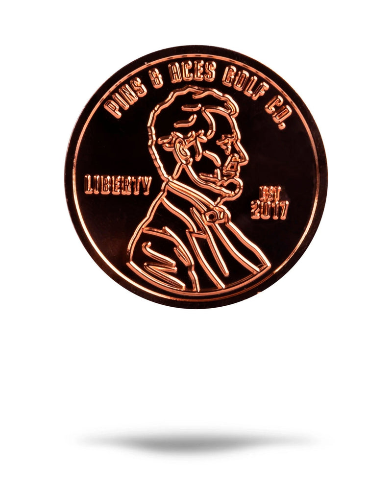 Marcador de bolas de un centavo Pins & Aces