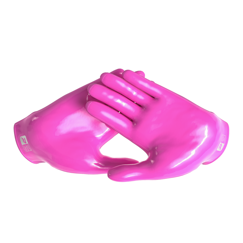 Phenom Elite Quantum Fierce Youth Padded Football Gloves - Team Colors