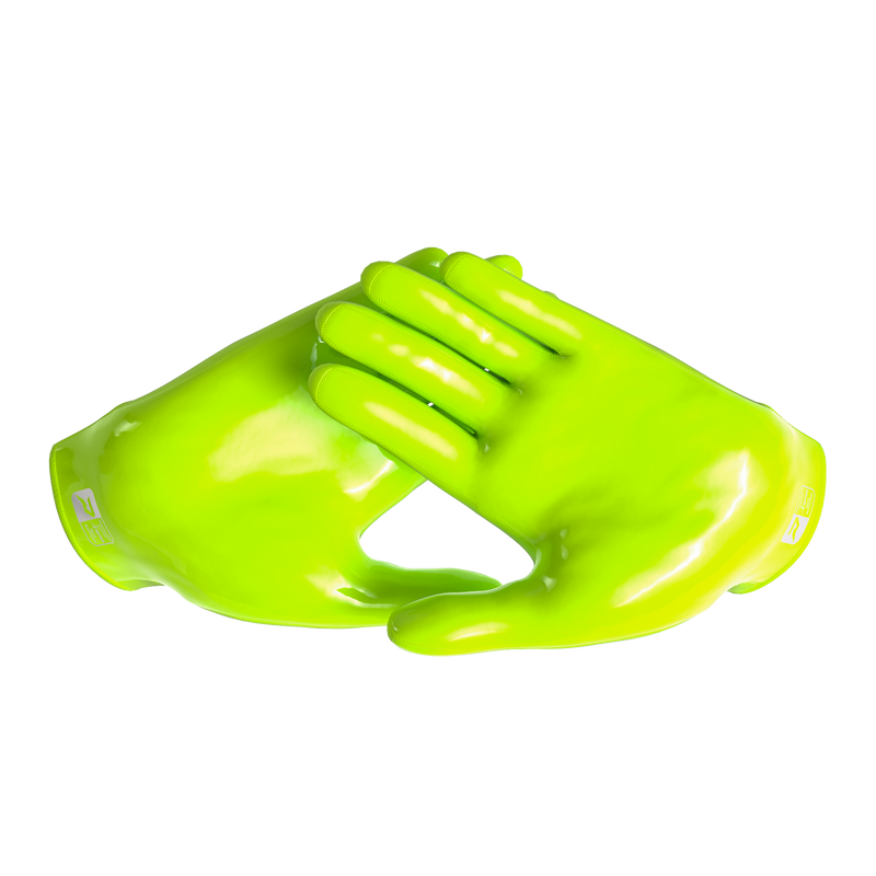 Phenom Elite Quantum Fierce Youth Padded Football Gloves - Team Colors