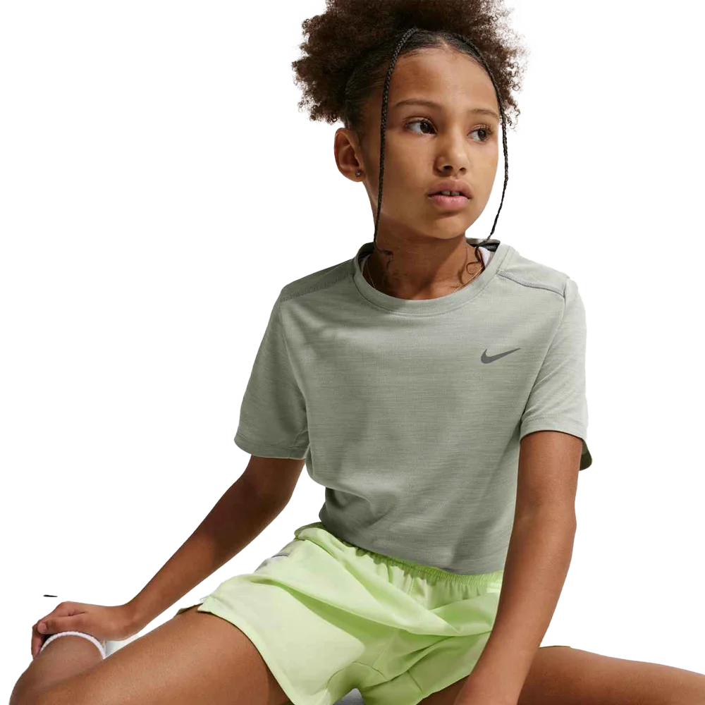 Nike Kids Miler Older Dri-FIT Short-Sleeve Top