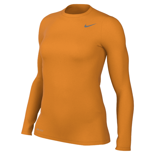 Nike orange shirt best sale womens