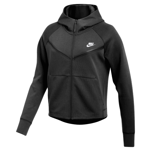 Nike tech fleece hoodie black deals
