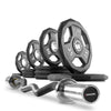 Black Diamond® Olympic Weight Plates and Curl Barbell Sets