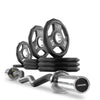 Black Diamond® Olympic Weight Plates and Curl Barbell Sets