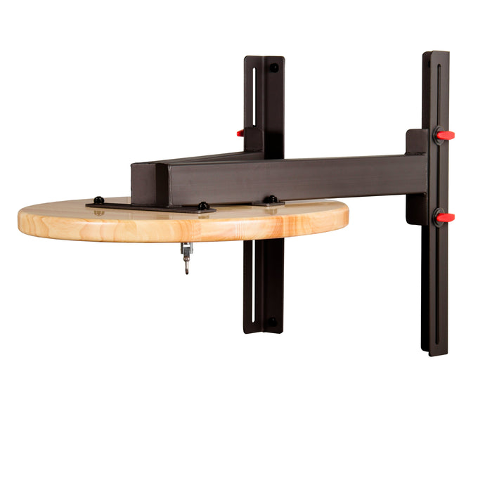 Plataforma de pared para saco de velocidad con grillete giratorio para MMA y boxeo