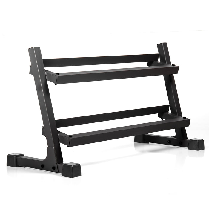 Soporte para mancuernas de 2 niveles