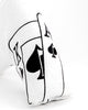 White Out Ace of Spades - Blade Putter Cover
