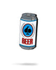 Marcador de bola de lata de cerveza