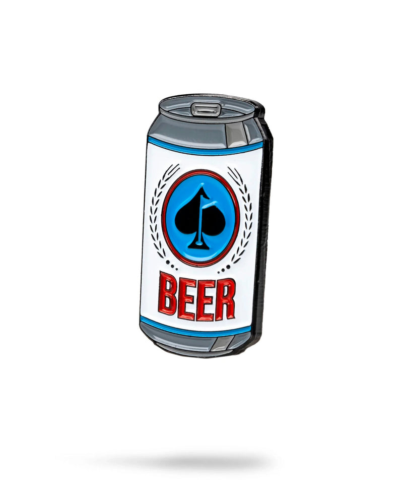 Marcador de bola de lata de cerveza