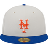 Gorra ajustada de clase mundial 59Fifty de los New York Mets