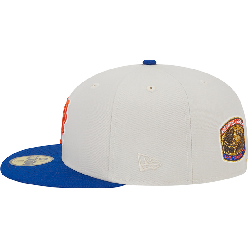 Gorra ajustada de clase mundial 59Fifty de los New York Mets