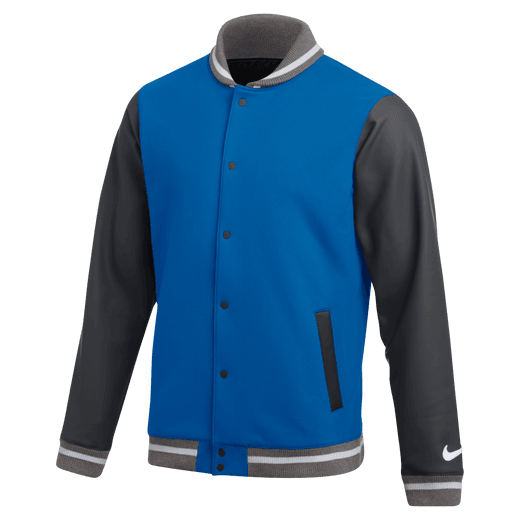 Men's nike letterman's sales jacket
