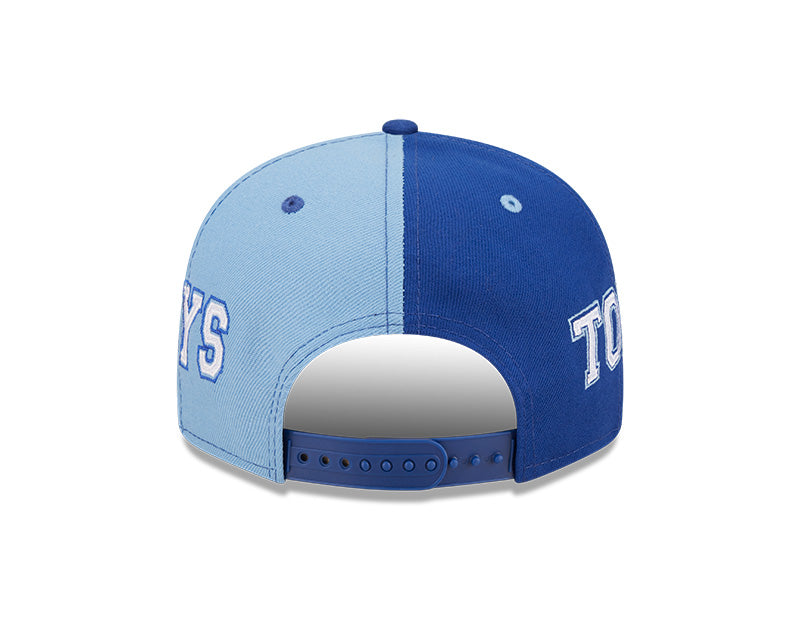 Gorra snapback New Era Team Split 9FIFTY de los Toronto Blue Jays