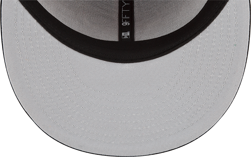New Era Chicago Bulls Black/Red Team Split 9FIFTY Snapback Hat