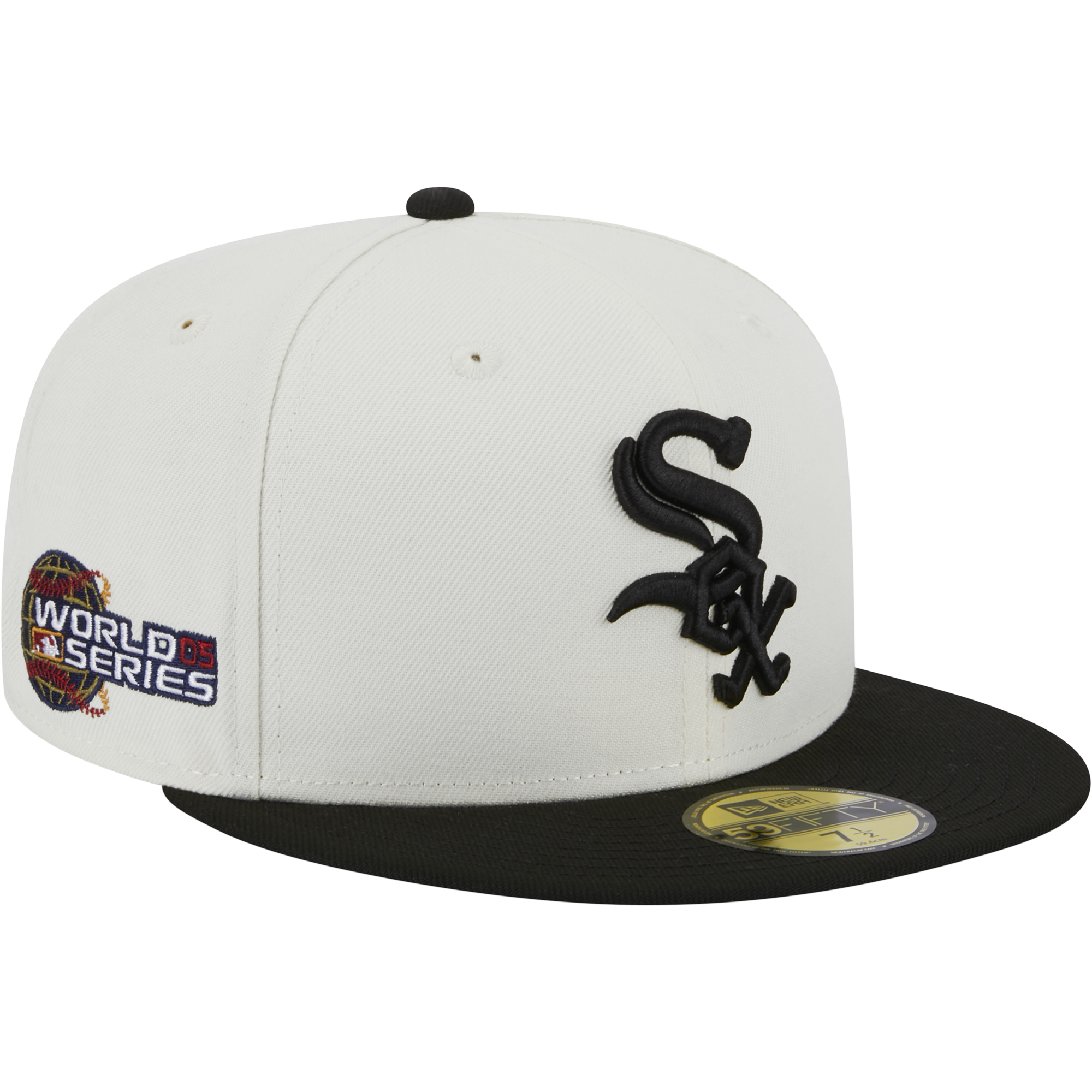 New Era MLB Chicago White Sox World Class Back Patch 59FIFTY Fitted Hat