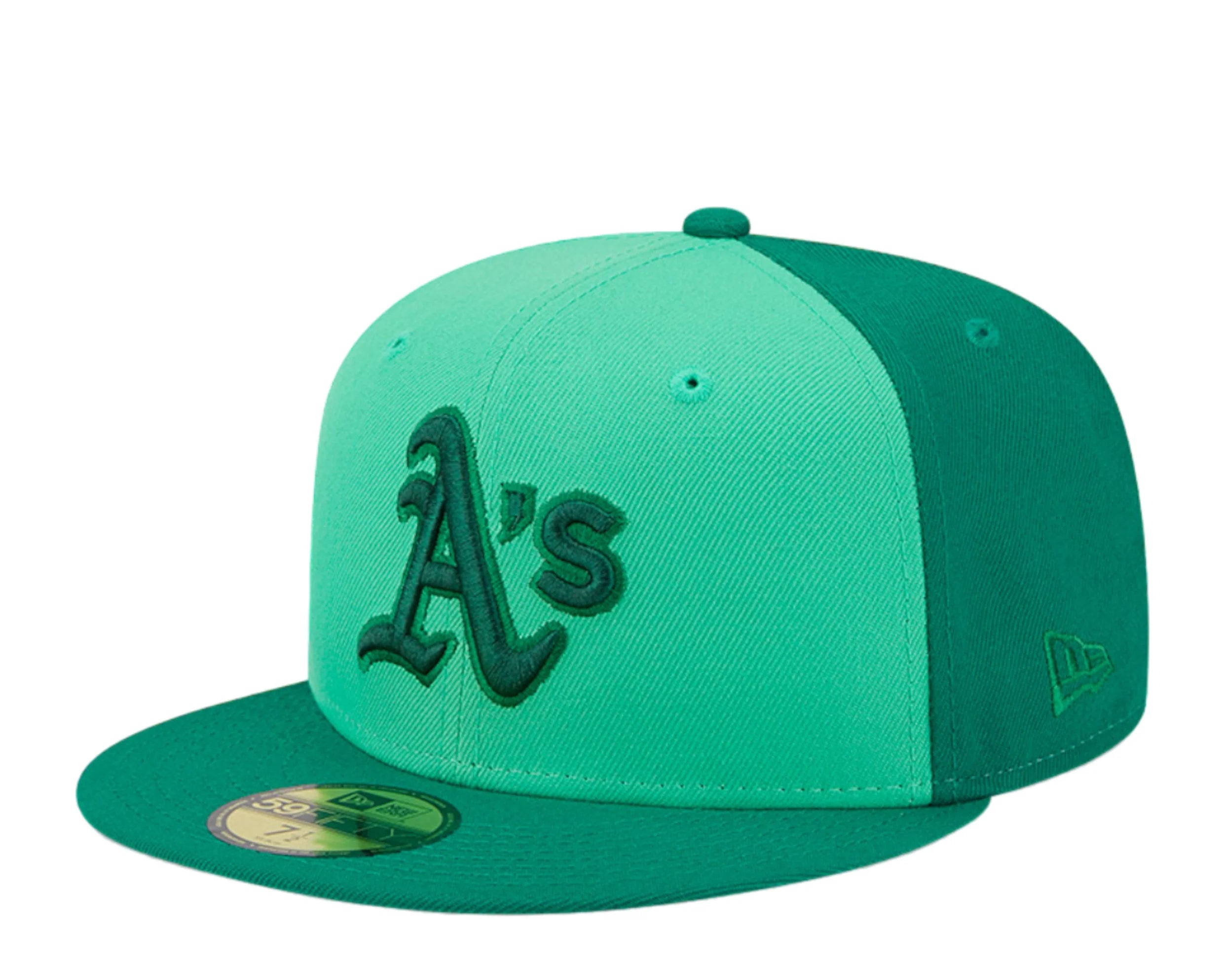 New Era 59Fifty MLB Oakland Athletics Tri-Tone Team Fitted Hat