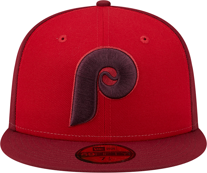 Gorra ajustada tricolor del equipo New Era 59Fifty MLB Oakland Athletics