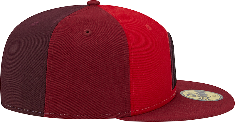 Gorra ajustada tricolor del equipo New Era 59Fifty MLB Oakland Athletics