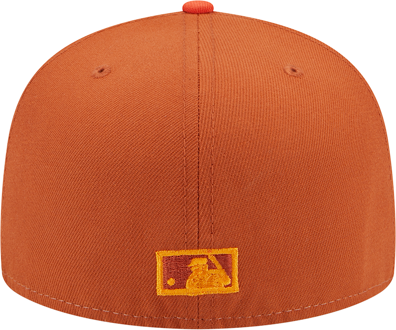 Gorra ajustada tricolor del equipo New Era 59Fifty MLB Oakland Athletics