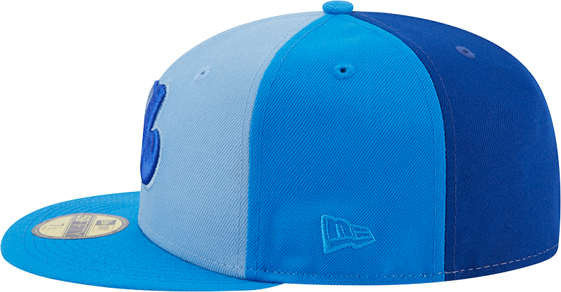 Gorra ajustada tricolor del equipo New Era 59Fifty MLB Oakland Athletics