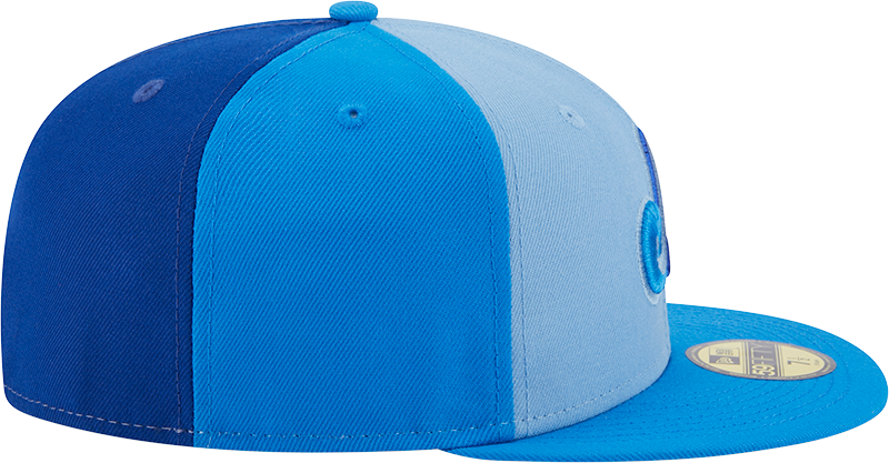 Gorra ajustada tricolor del equipo New Era 59Fifty MLB Oakland Athletics