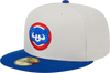 Gorra ajustada de clase mundial 59Fifty de los Chicago Cubs
