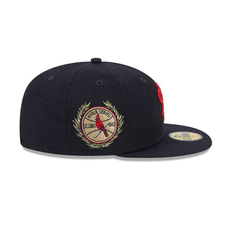 Gorra ajustada Laurel 59 de los St. Louis Cardinals de la MLB de New Era