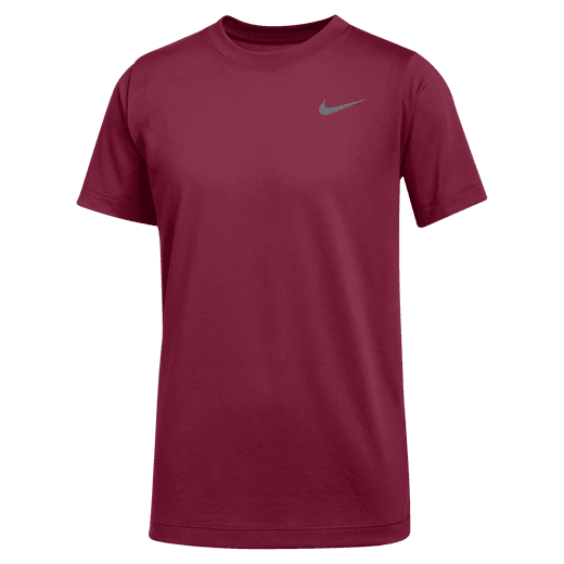 Nike Kid's Team Legend Short Sleeve Crew (Standard Fit)