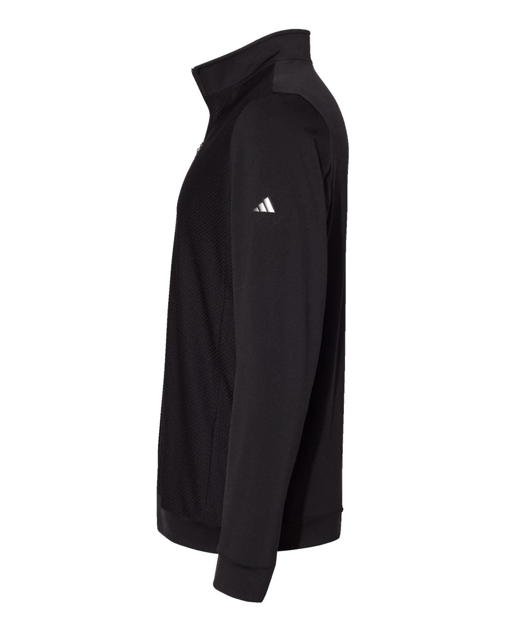 Adidas Men's Textured Quarter-Zip Pullover