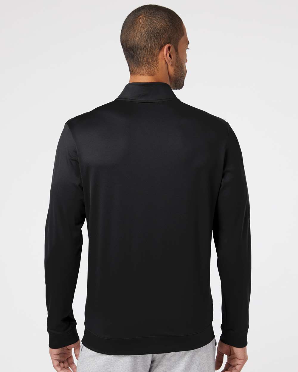 Adidas Men's Textured Quarter-Zip Pullover