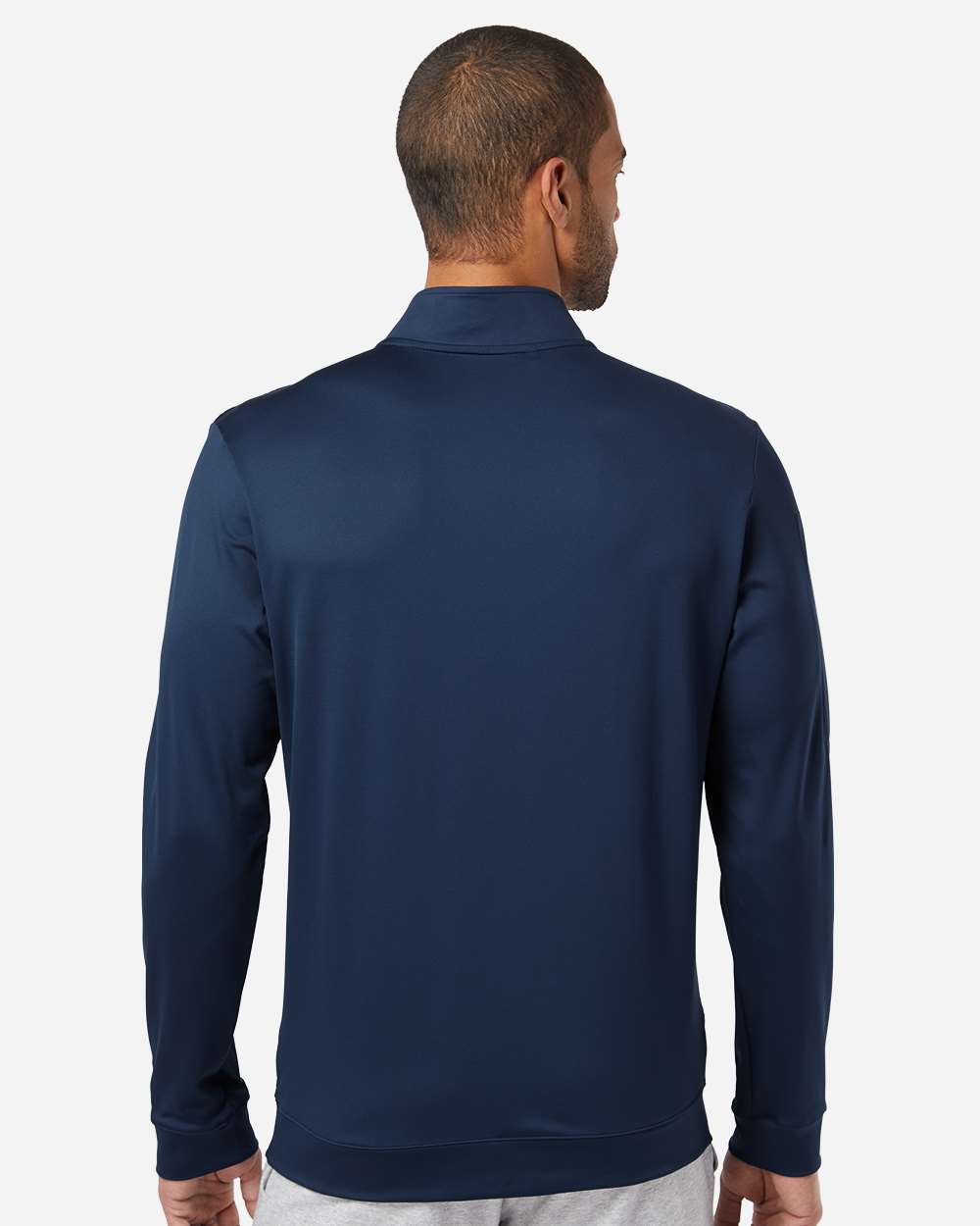 Adidas Men's Textured Quarter-Zip Pullover