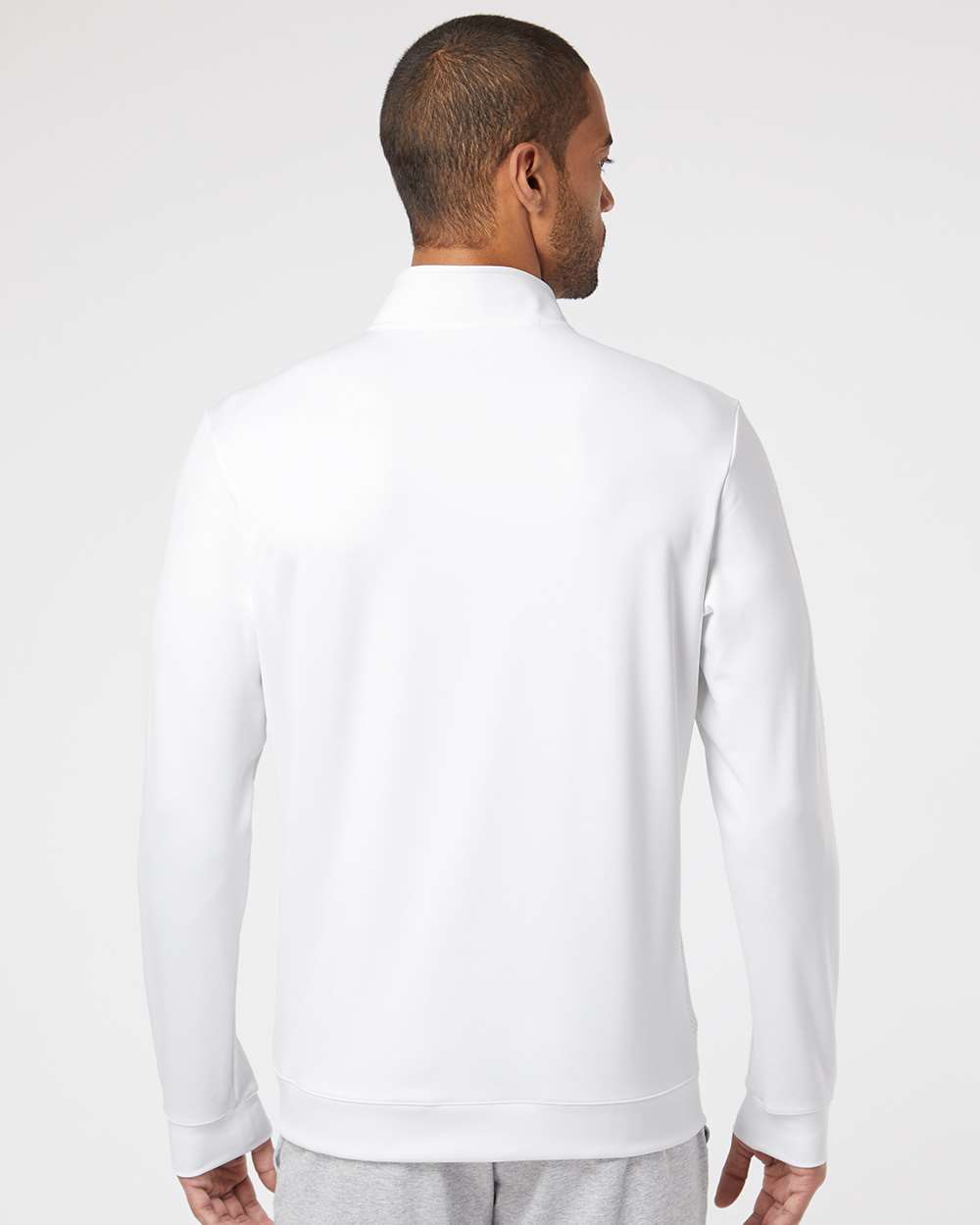 Adidas Men's Textured Quarter-Zip Pullover