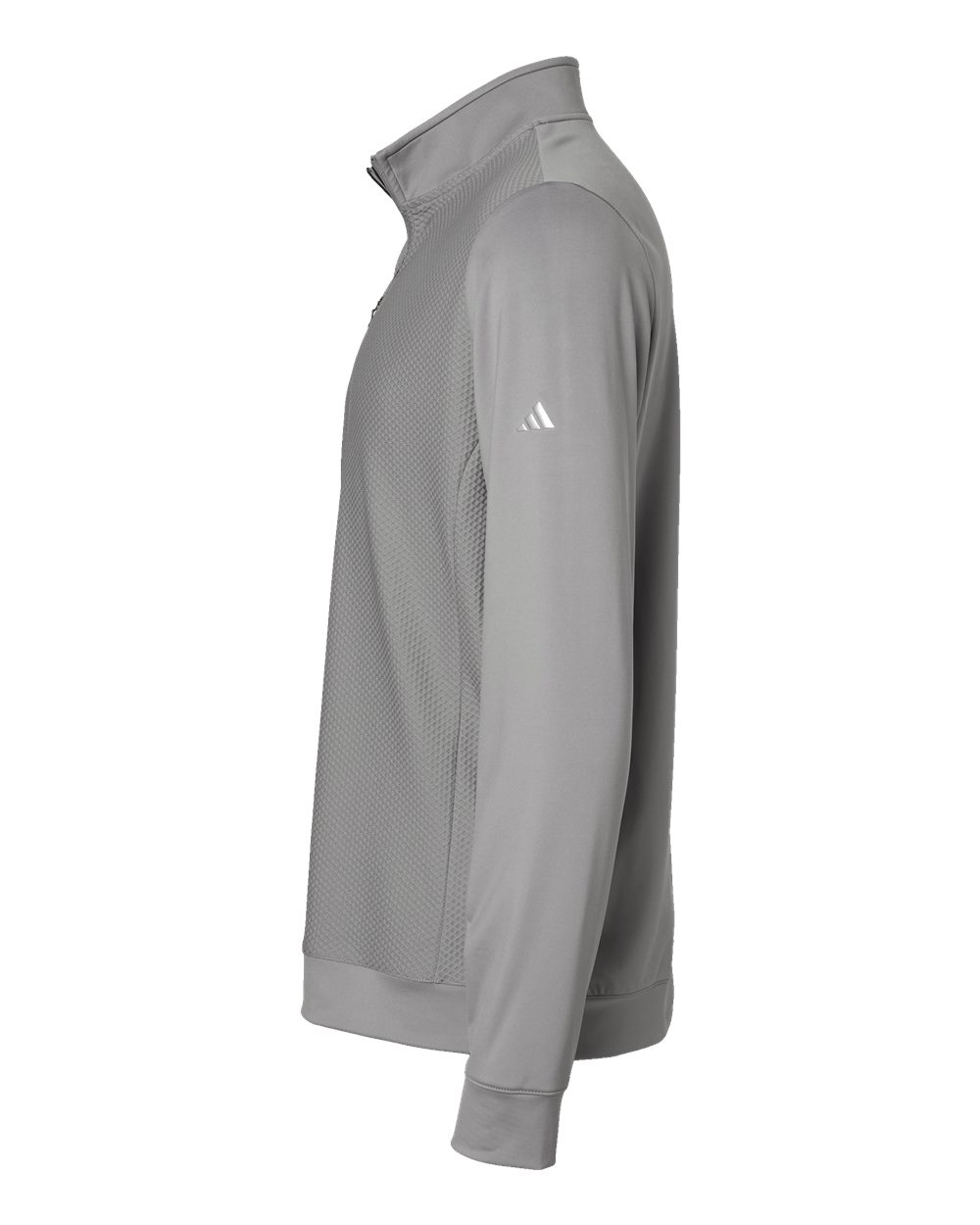 Adidas Men's Textured Quarter-Zip Pullover