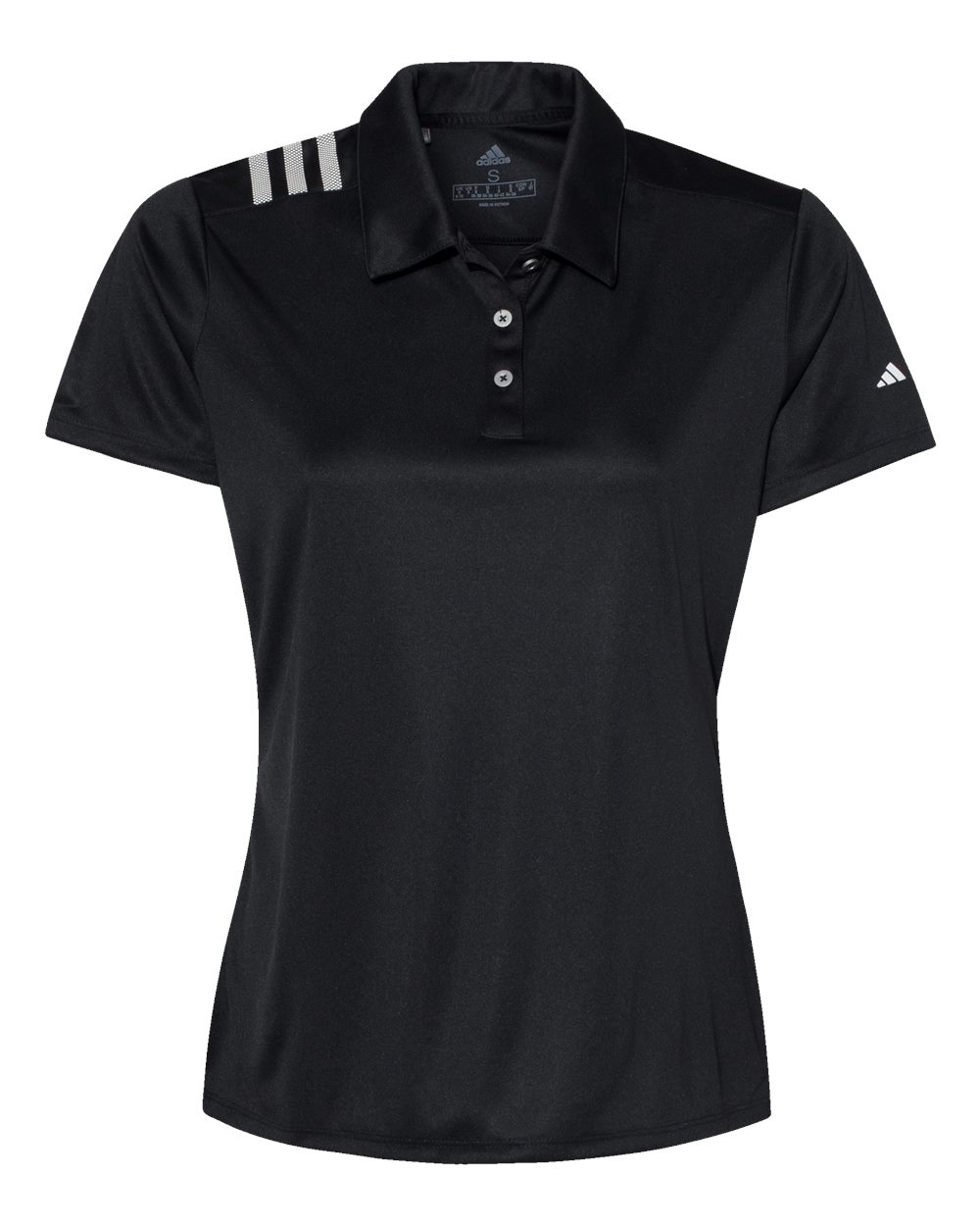 Adidas Women's 3-Stripes Shoulder Polo