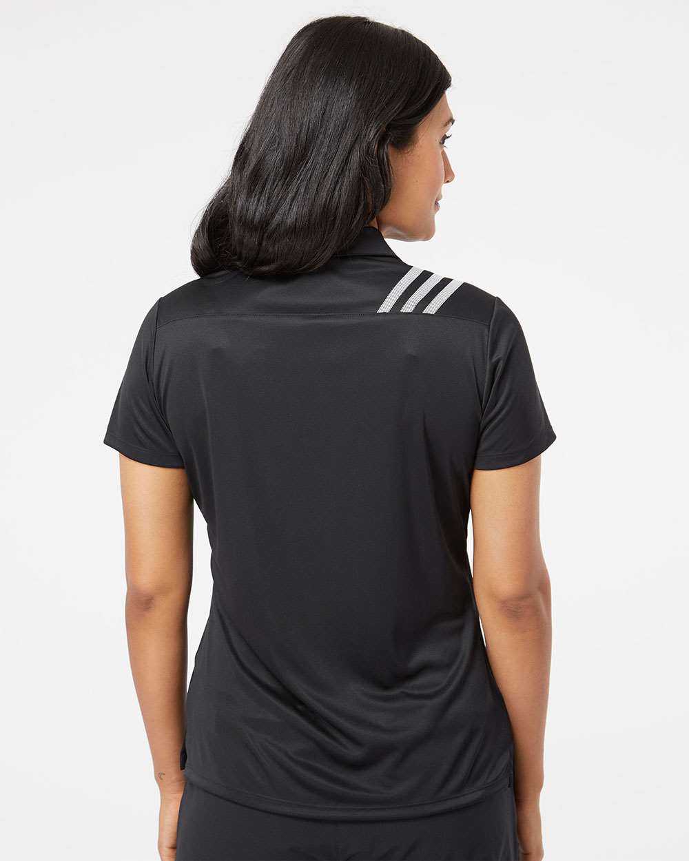 Adidas Women's 3-Stripes Shoulder Polo