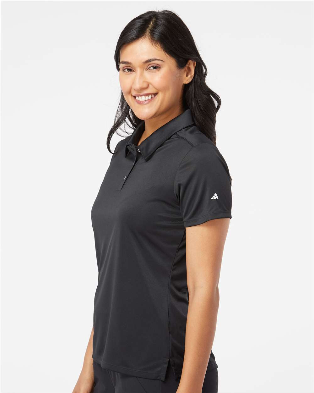 Adidas Women's 3-Stripes Shoulder Polo