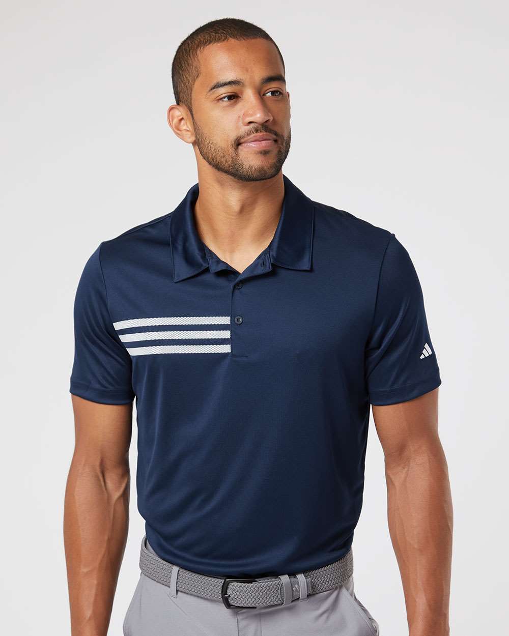 Adidas Men's 3-Stripes Chest Polo