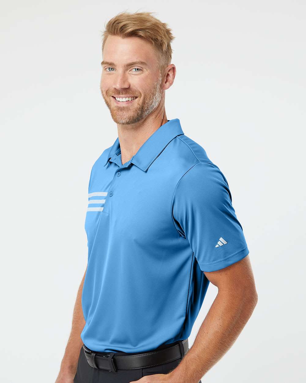Adidas Men's 3-Stripes Chest Polo
